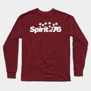 Spirit of '76 - white logo Long Sleeve T-Shirt